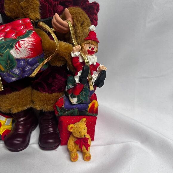 Dillards Trimmings Decor Santa with Gifts Christmas Holiday Figurine - Picture 4 of 6